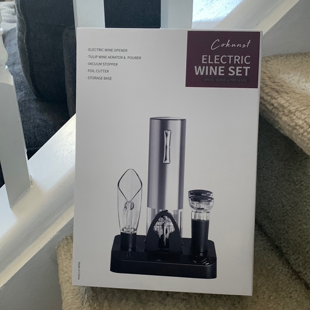 Electric wine set